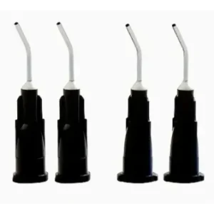 20x Embout Coudé Noir pour Lampe à Polymériser